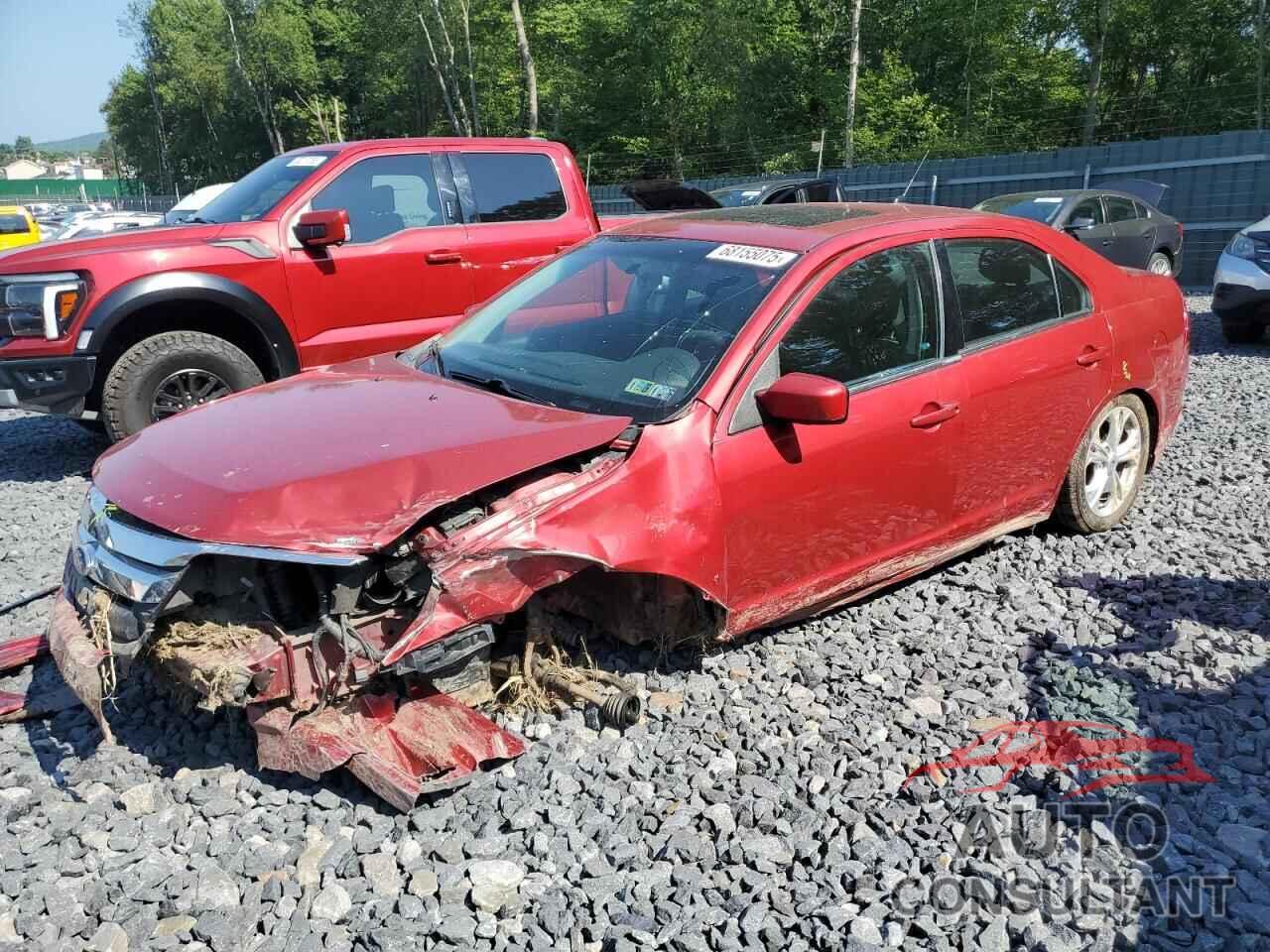 FORD FUSION 2012 - 3FAHP0HG6CR148051