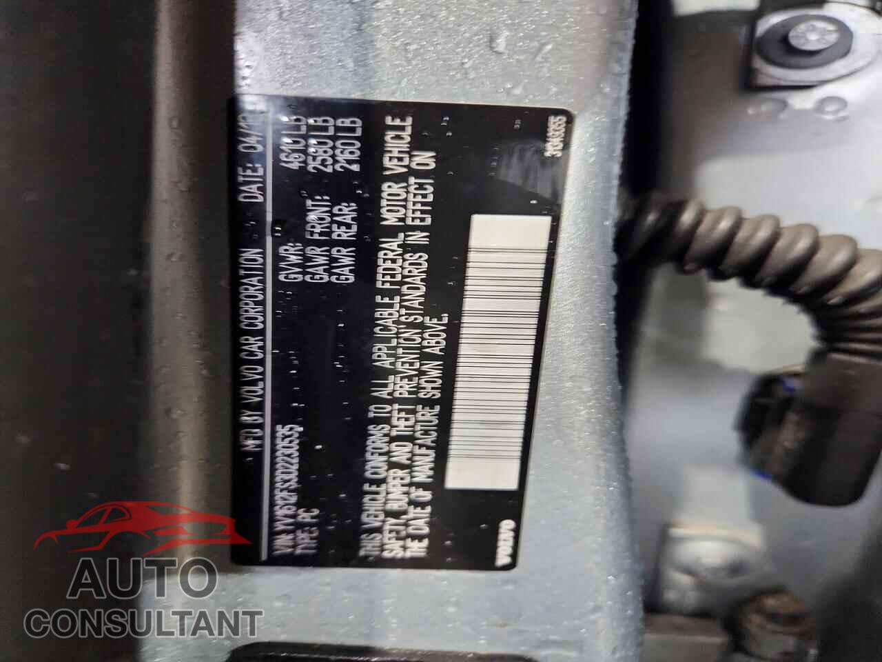 VOLVO S60 2013 - YV1612FS3D2230535