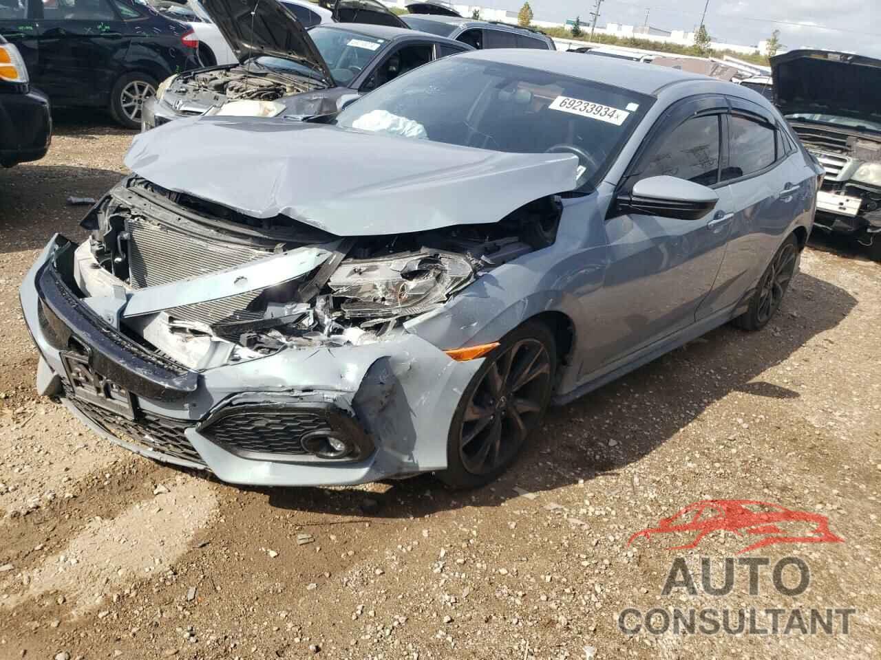 HONDA CIVIC 2018 - SHHFK7H49JU221344