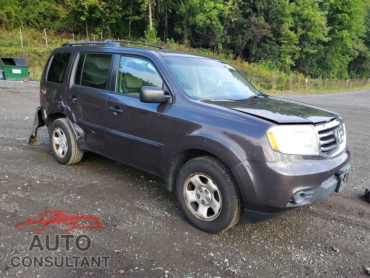HONDA PILOT 2012 - 5FNYF4H25CB005151