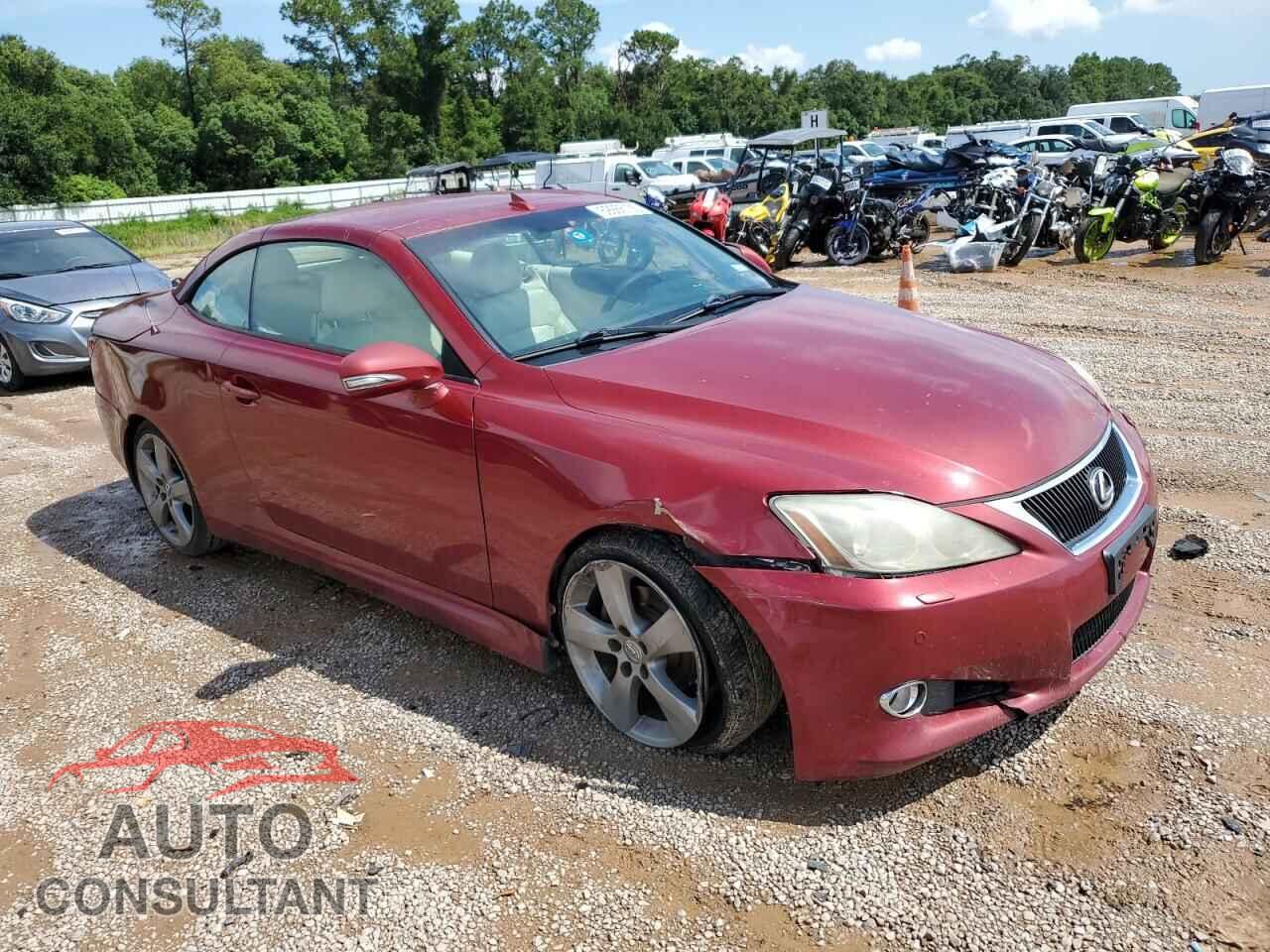 LEXUS IS 2010 - JTHFF2C26A2505126