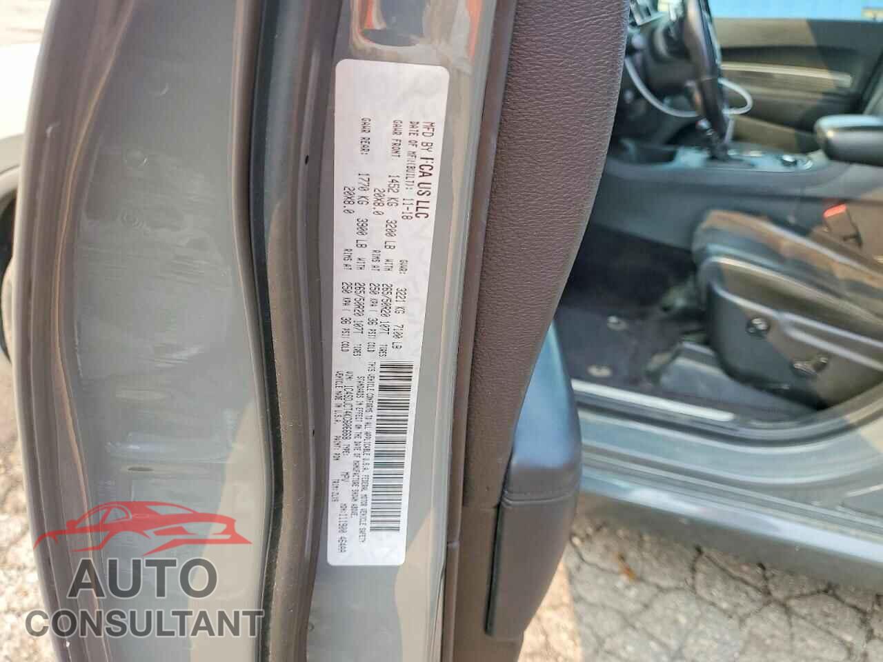 DODGE DURANGO 2019 - 1C4SDJCT4KC606668