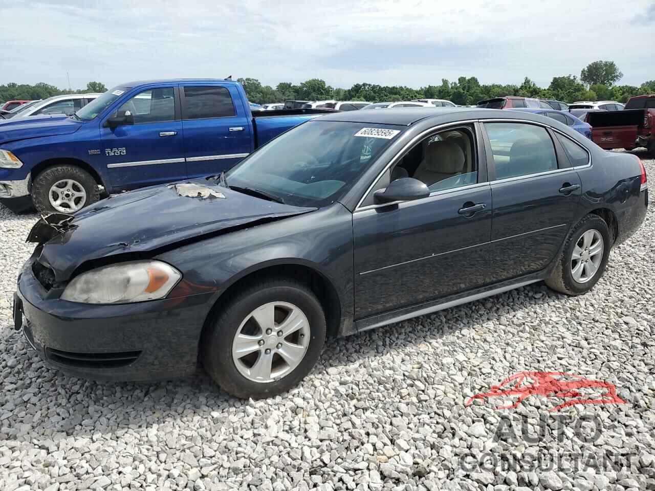 CHEVROLET IMPALA 2012 - 2G1WF5E34C1320335