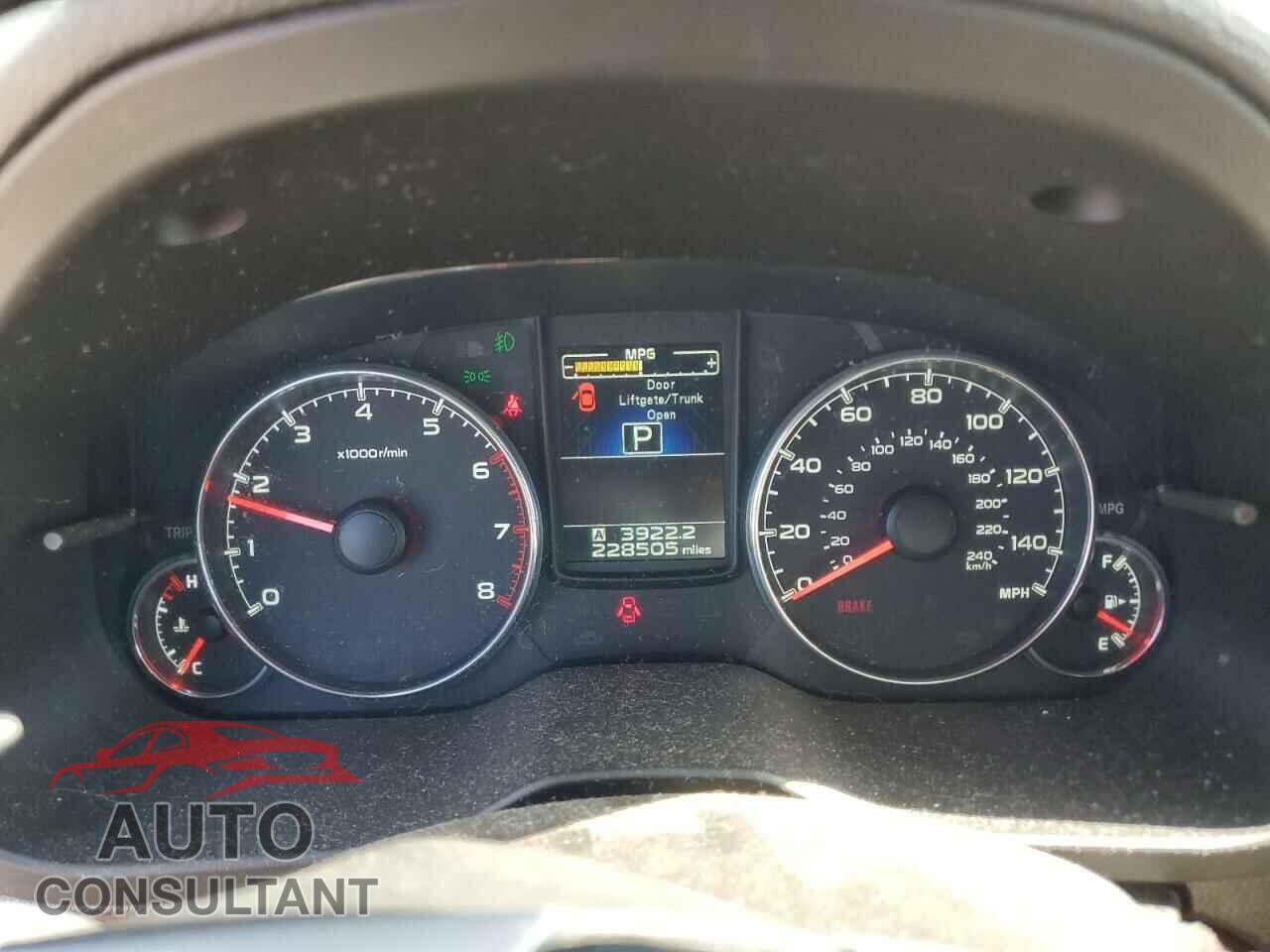 SUBARU OUTBACK 2014 - 4S4BRBLC1E3248842