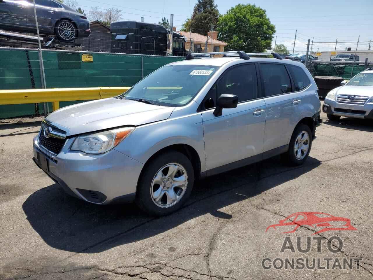 SUBARU FORESTER 2014 - JF2SJAAC2EH512812