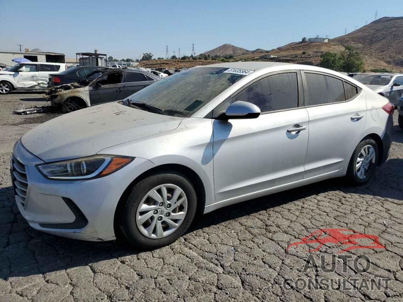 HYUNDAI ELANTRA 2017 - KMHD74LF1HU083636
