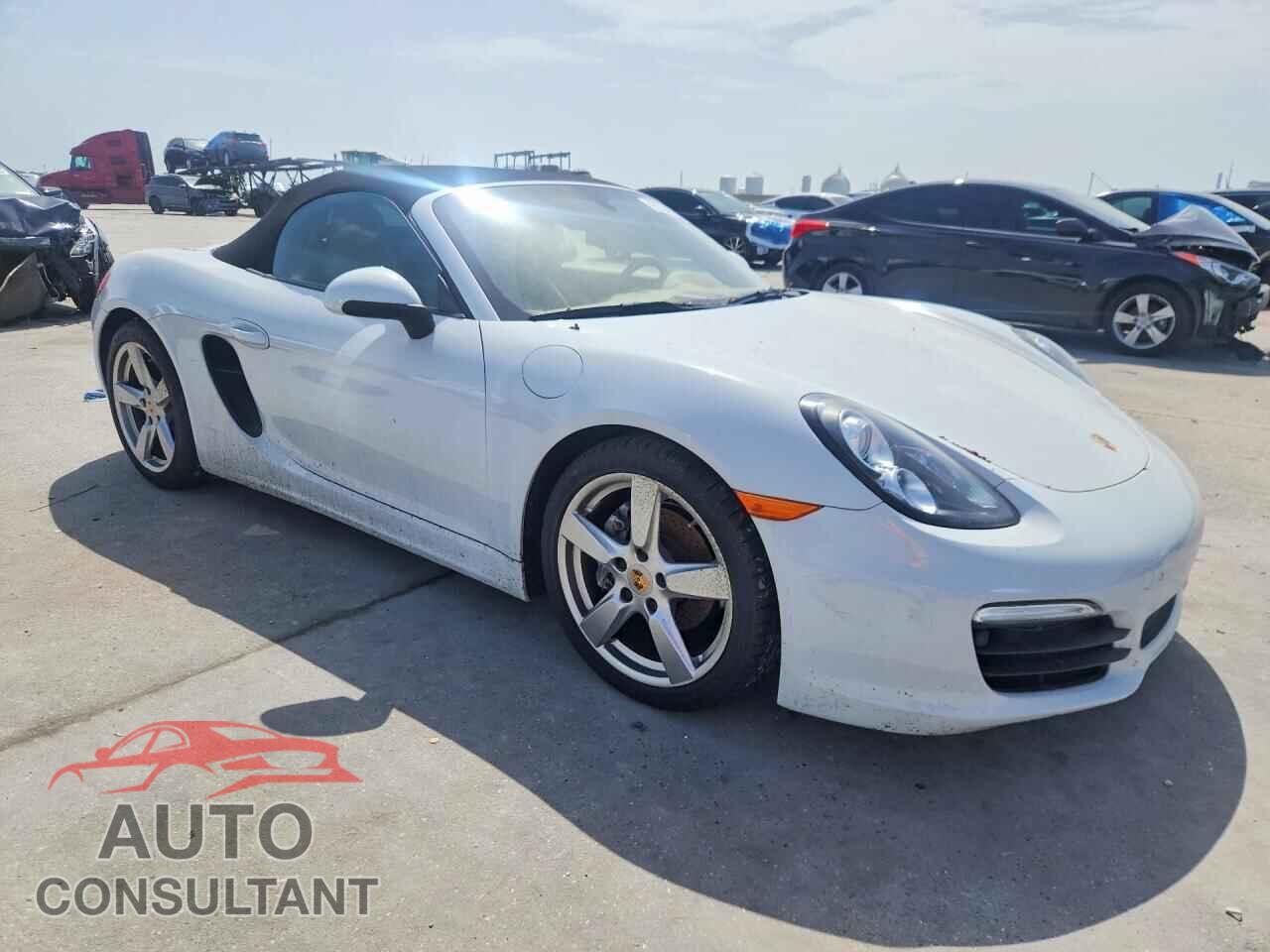 PORSCHE BOXSTER 2016 - WP0CA2A87GS120712
