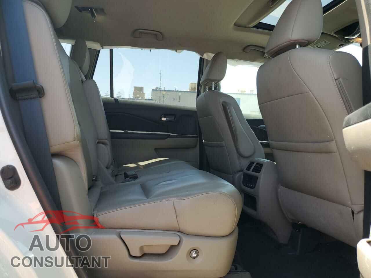 HONDA PILOT 2016 - 5FNYF5H72GB040074