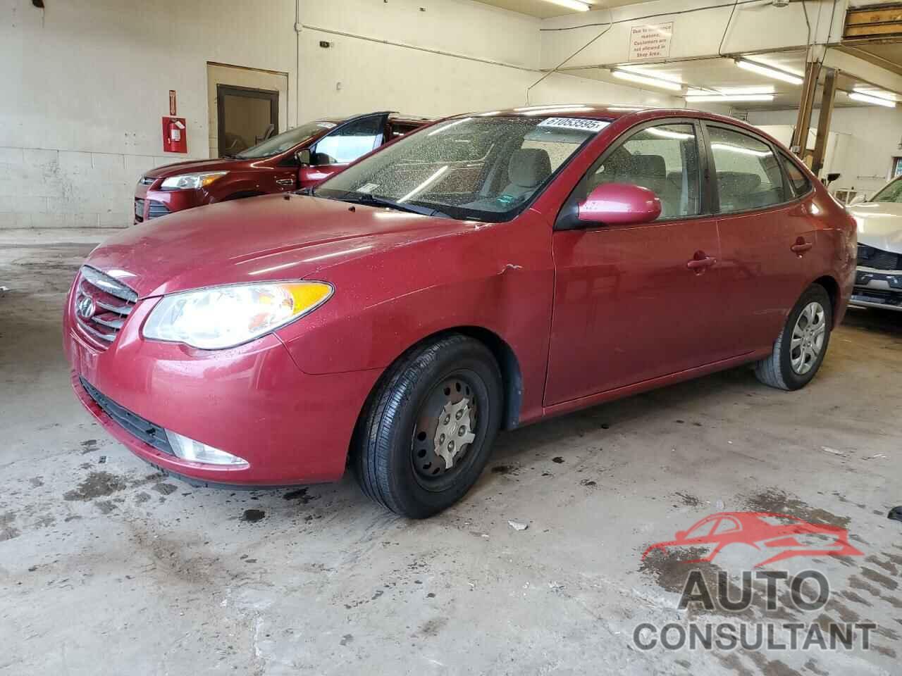 HYUNDAI ELANTRA 2010 - KMHDU4AD9AU199571