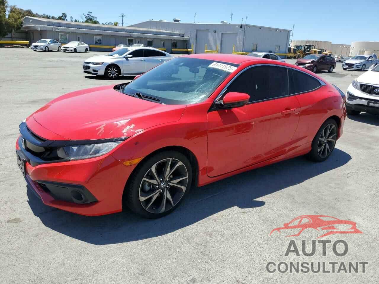 HONDA CIVIC 2019 - 2HGFC4B81KH306071