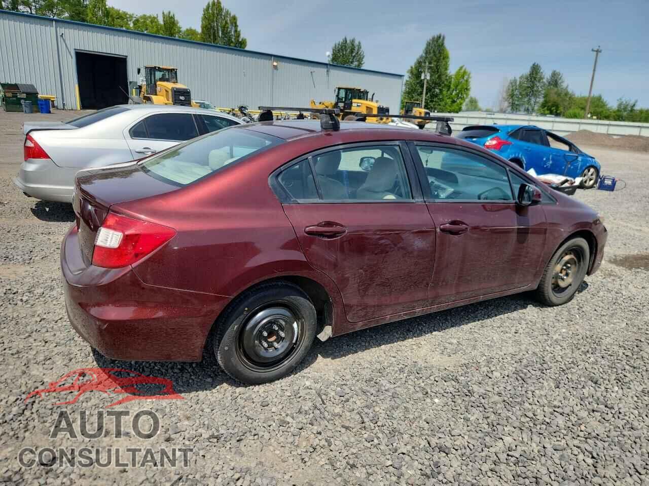 HONDA CIVIC 2012 - 19XFB2F84CE050537
