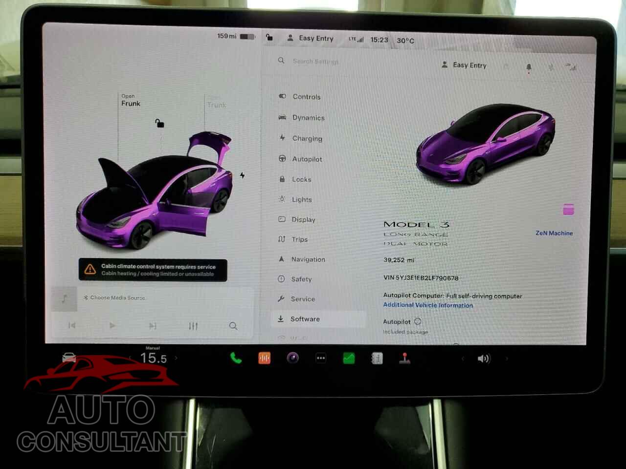 TESLA MODEL 3 2020 - 5YJ3E1EB2LF790678