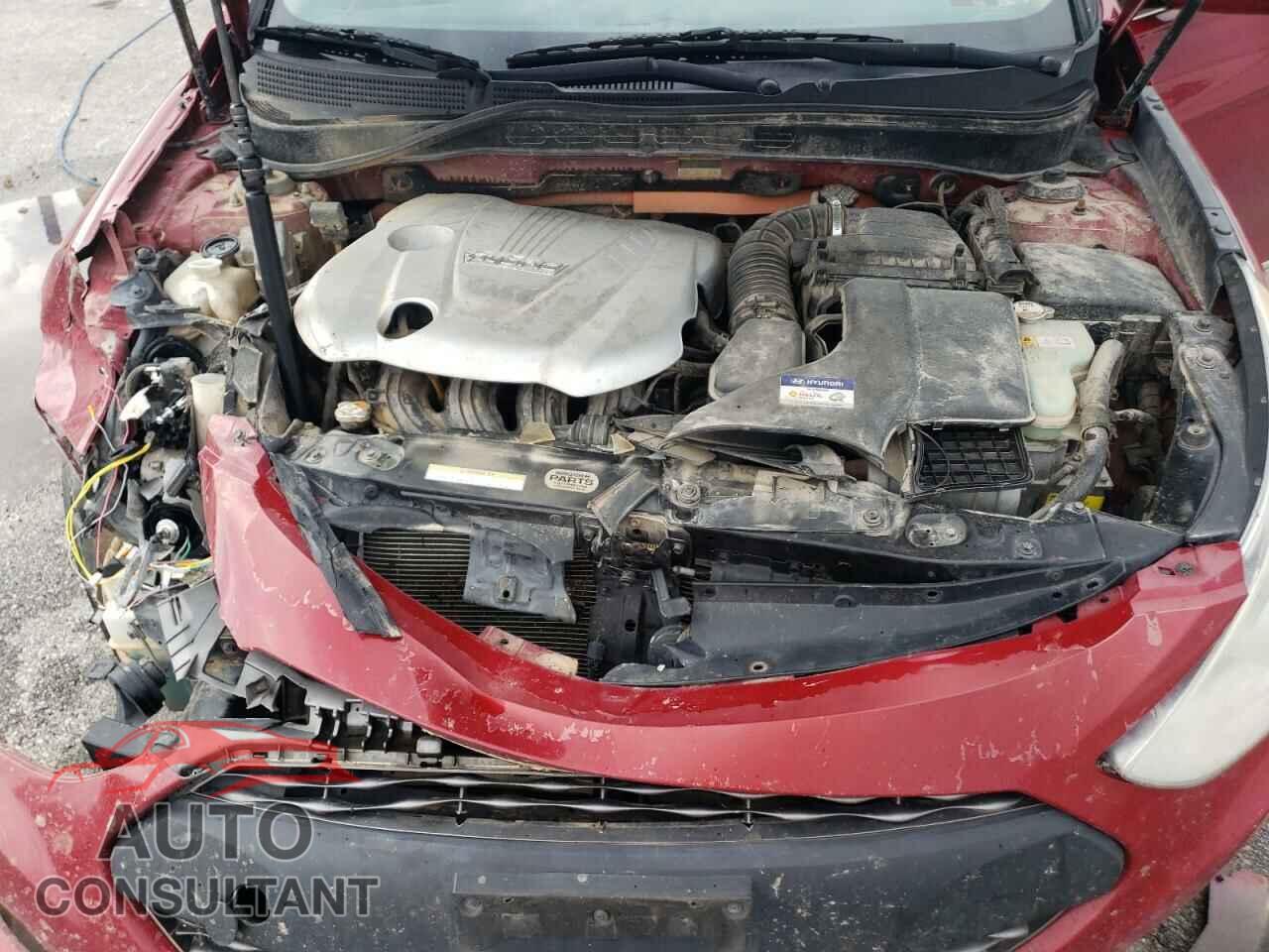 HYUNDAI SONATA 2012 - KMHEC4A42CA041536
