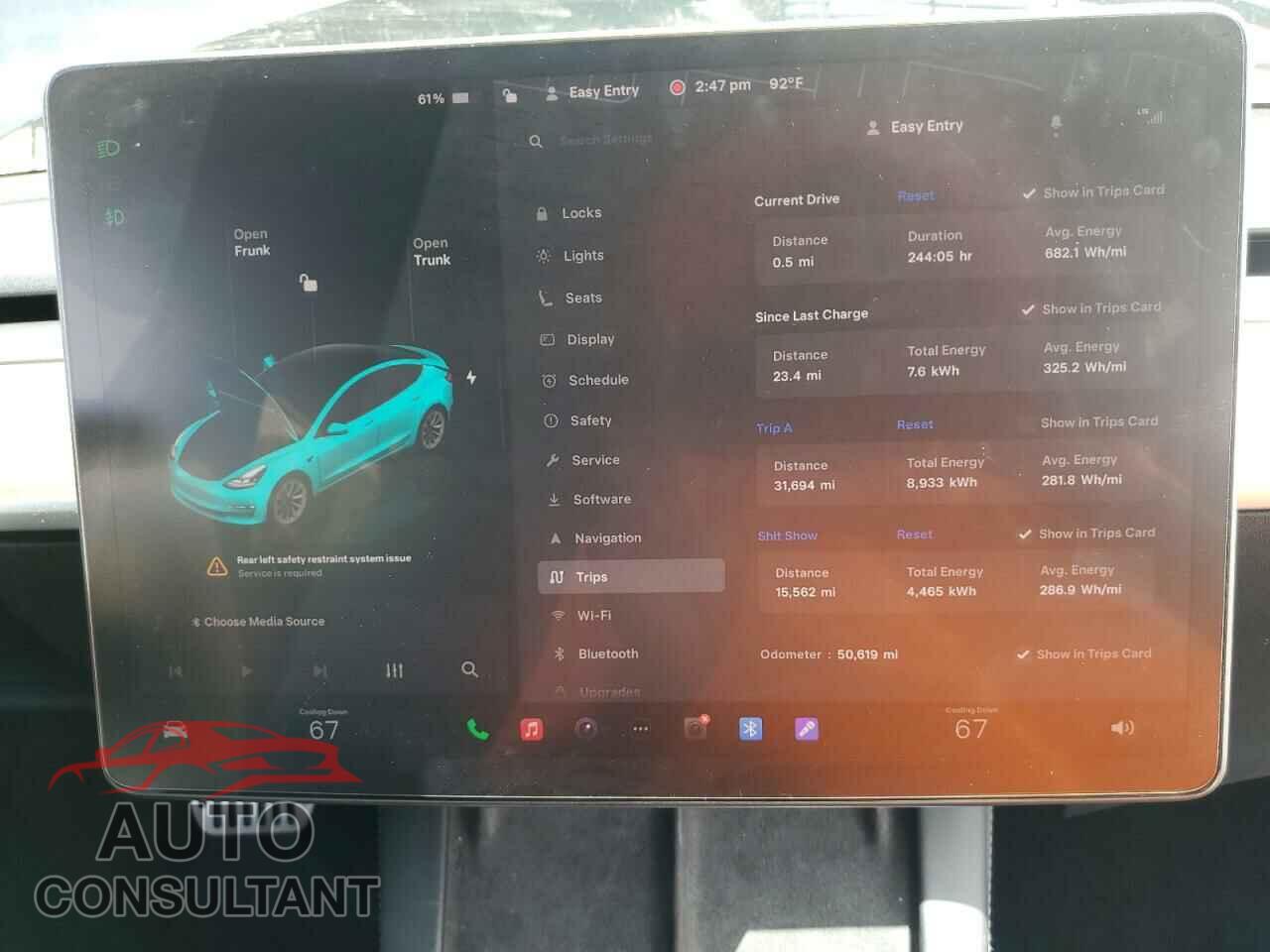 TESLA MODEL 3 2022 - 5YJ3E1EB6NF192614