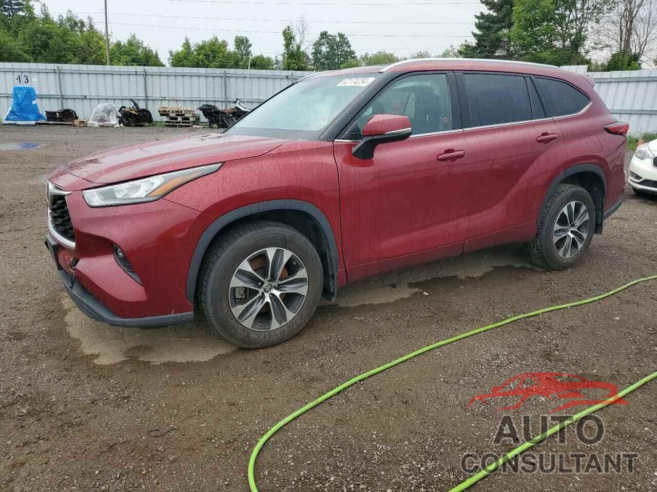 TOYOTA HIGHLANDER 2020 - 5TDGZRBH8LS017691