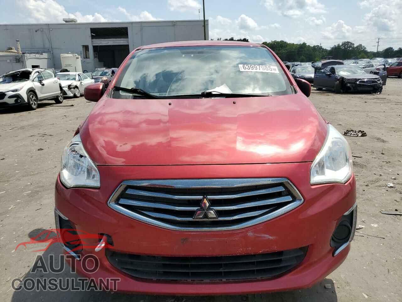 MITSUBISHI MIRAGE 2017 - ML32F3FJ5HHF13532