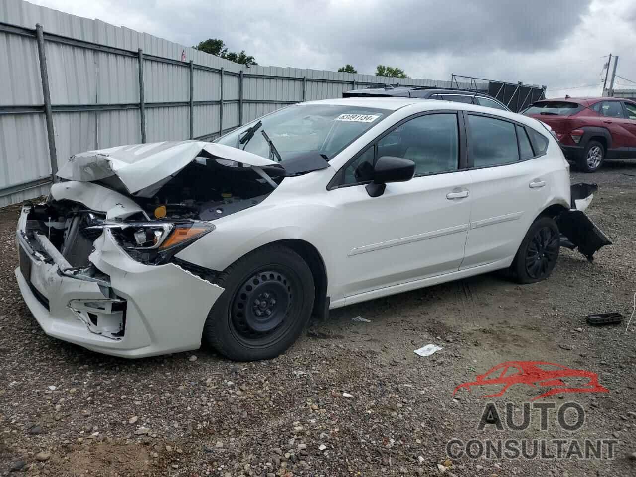 SUBARU IMPREZA 2018 - 4S3GTAA68J1727607