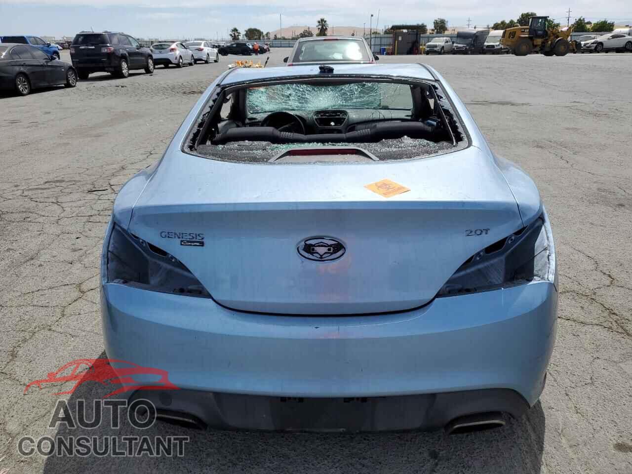 HYUNDAI GENESIS 2012 - KMHHT6KD1CU072394
