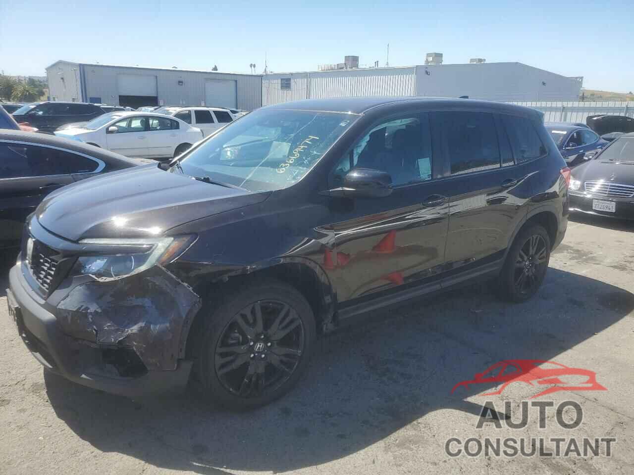 HONDA PASSPORT 2019 - 5FNYF7H27KB004048