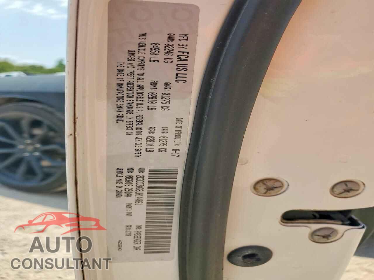 DODGE CHALLENGER 2018 - 2C3CDZAG9JH144861