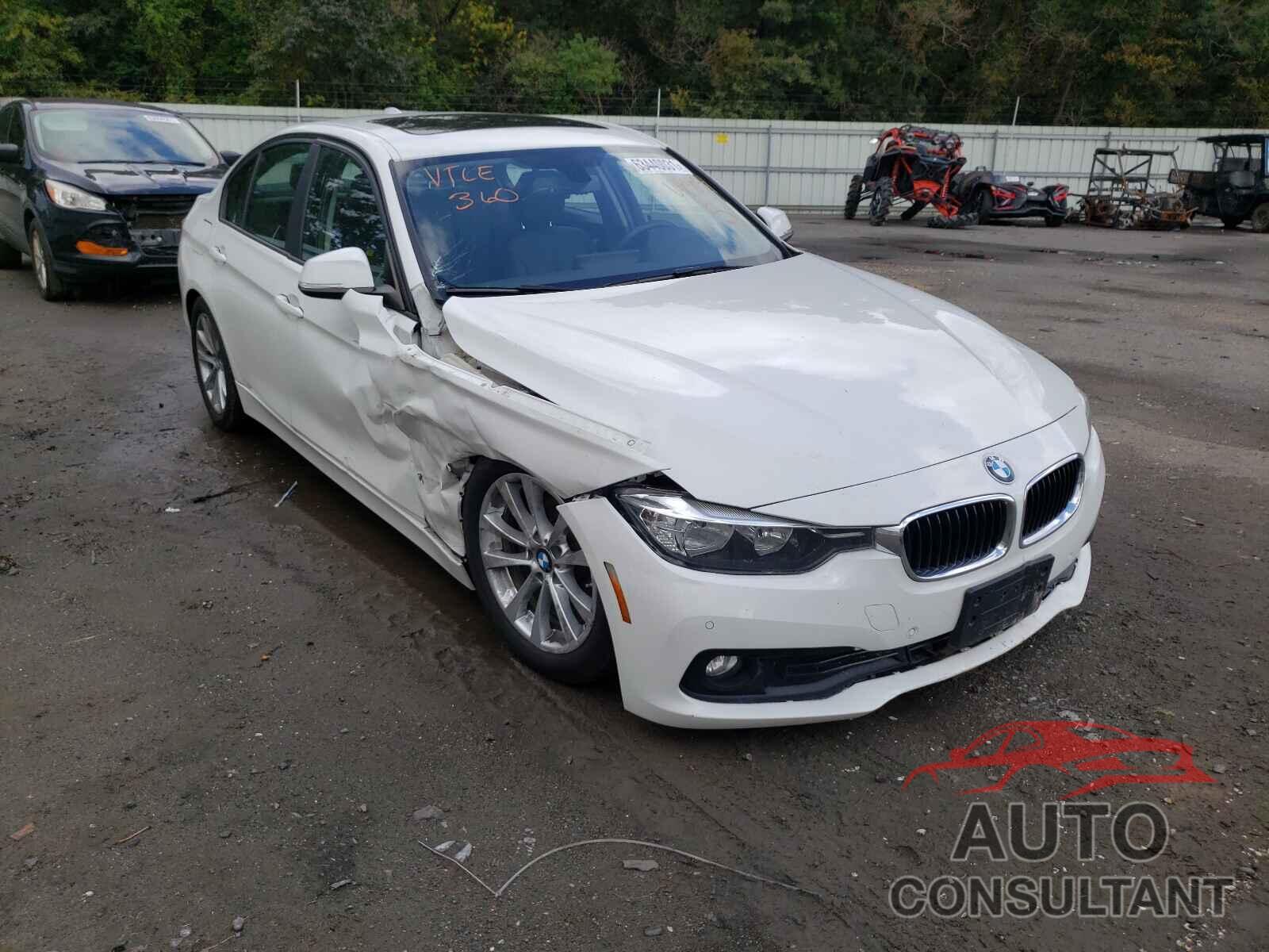BMW 3 SERIES 2017 - WBA8E5G38HNU43834
