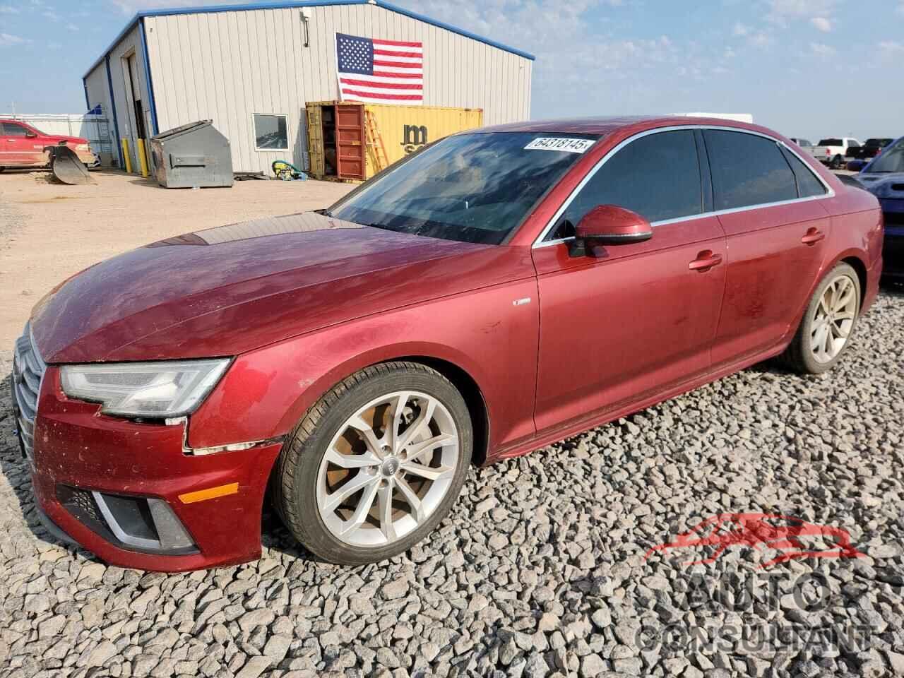 AUDI A4 2019 - WAUENAF49KA110756