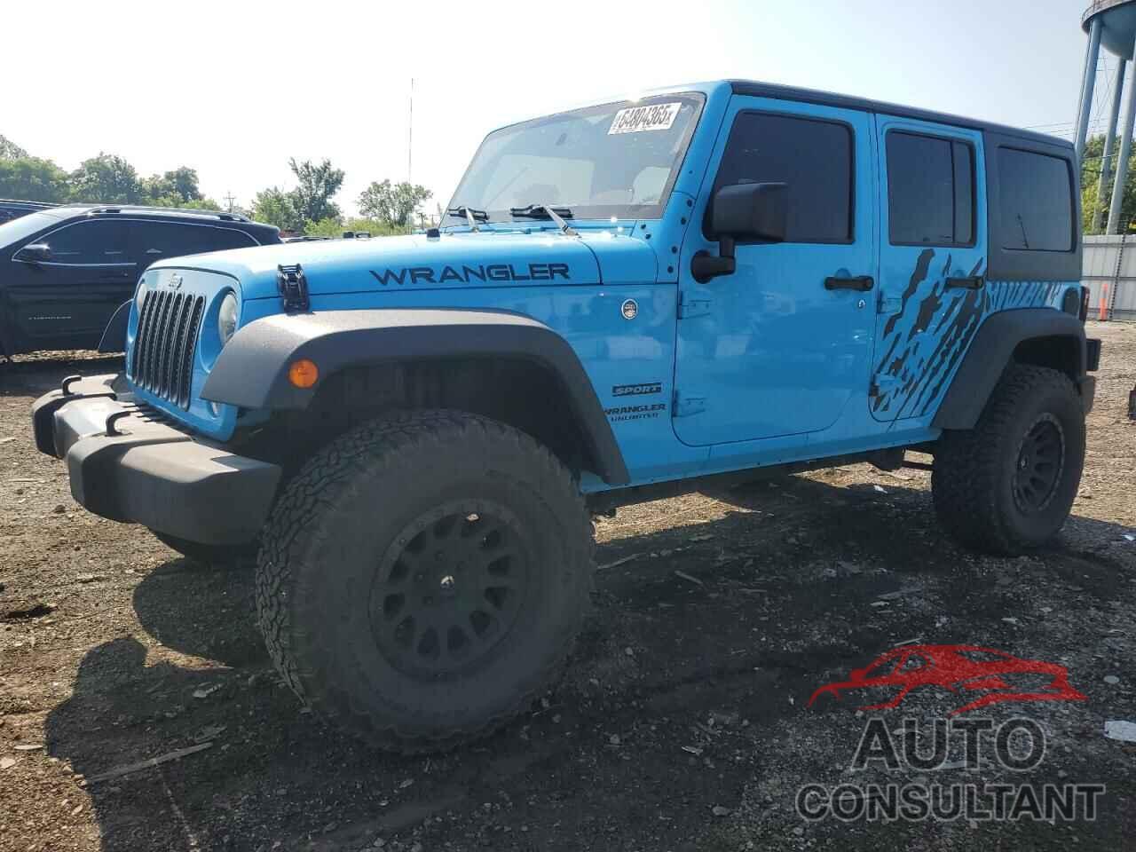 JEEP WRANGLER 2017 - 1C4BJWDG1HL630085