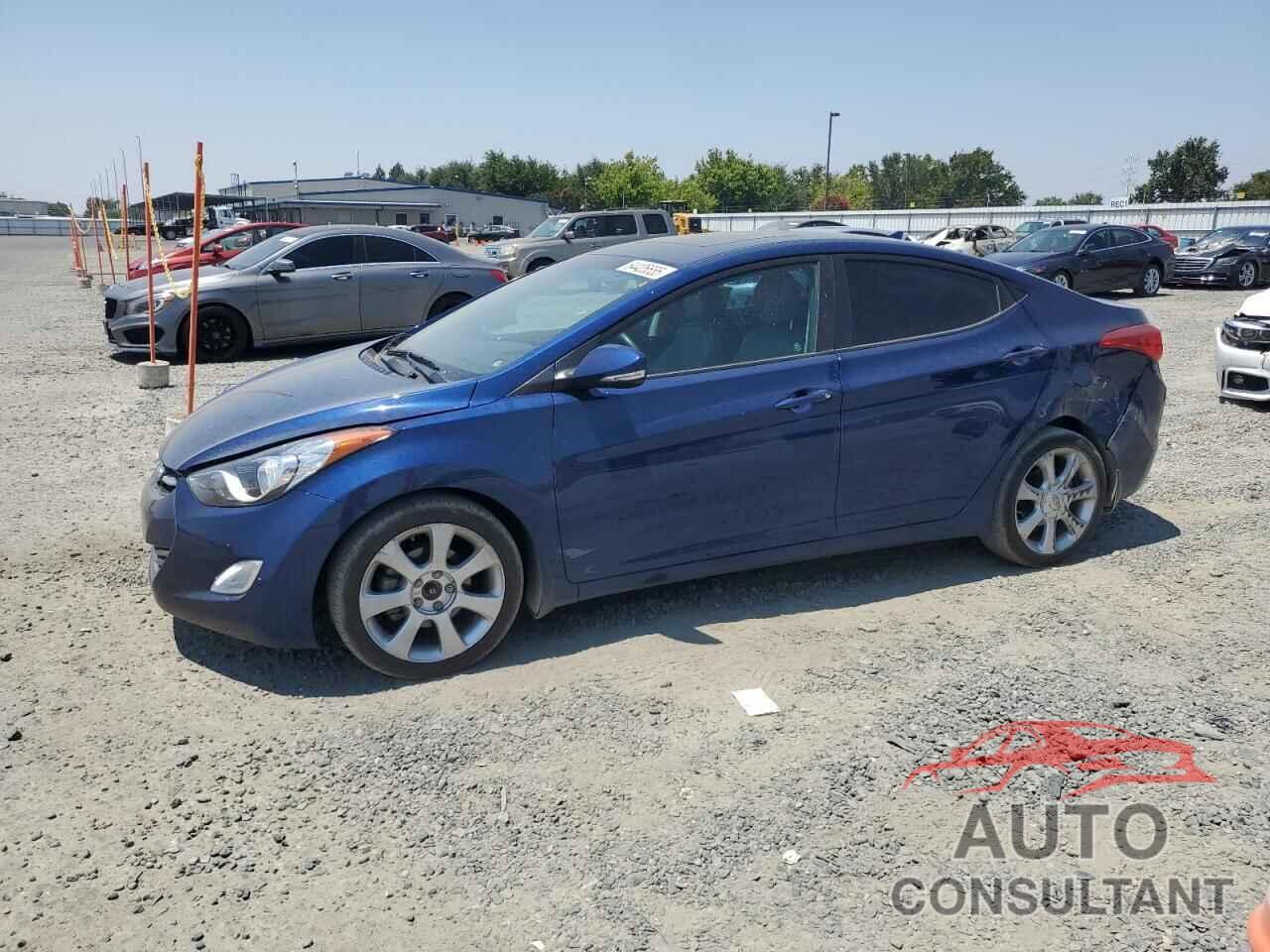 HYUNDAI ELANTRA 2013 - KMHDH4AE7DU749691
