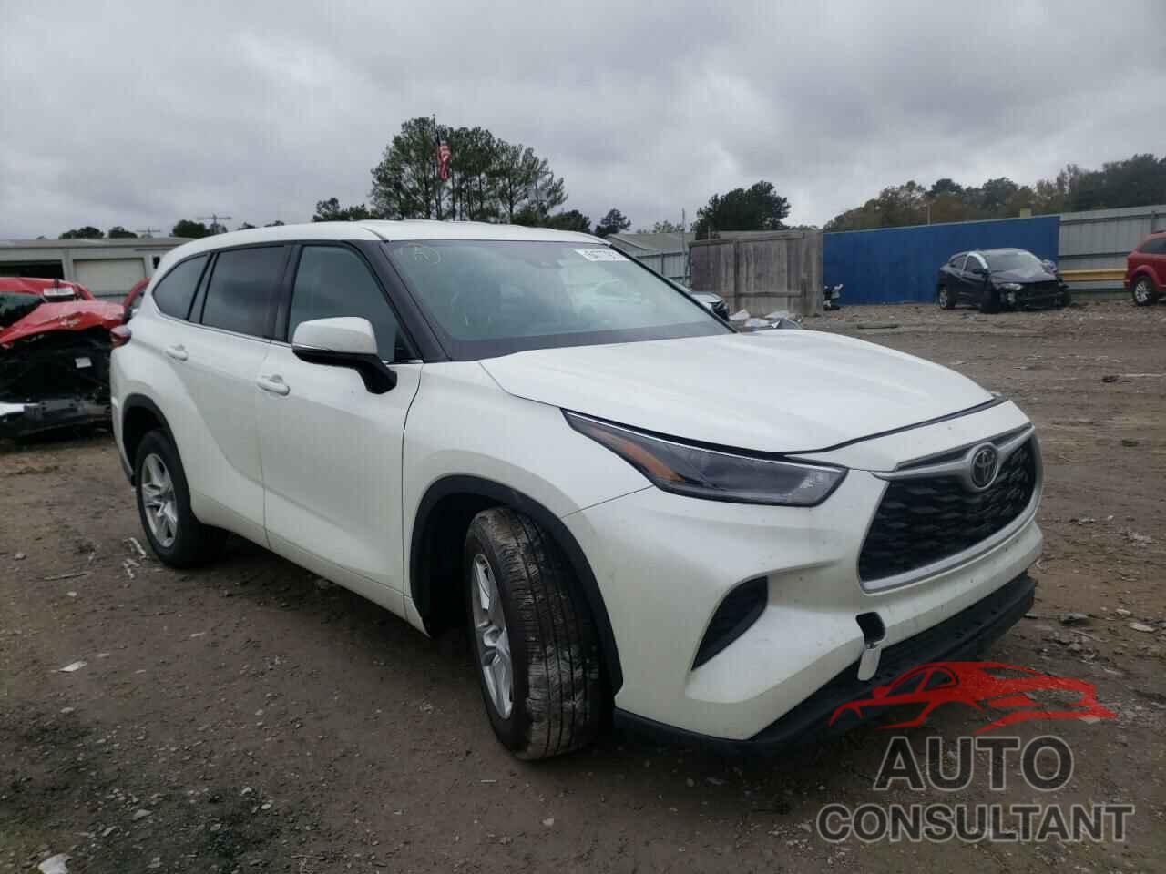 TOYOTA HIGHLANDER 2021 - 5TDCZRAH9MS068361