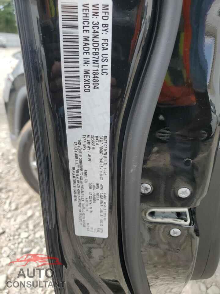 JEEP COMPASS 2022 - 3C4NJDFB7NT184804