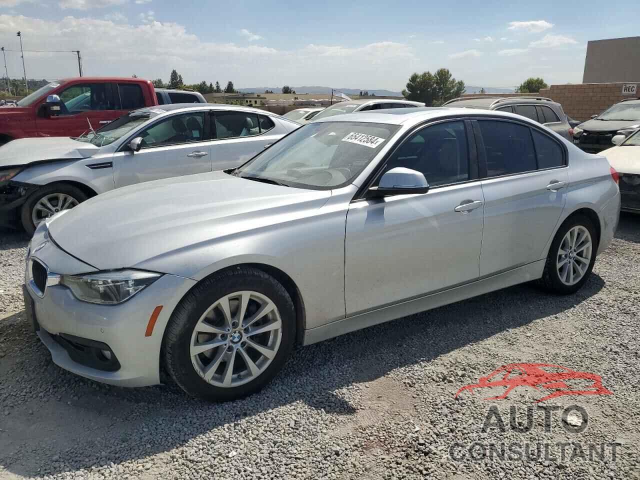 BMW 3 SERIES 2018 - WBA8E1G59JNU91665