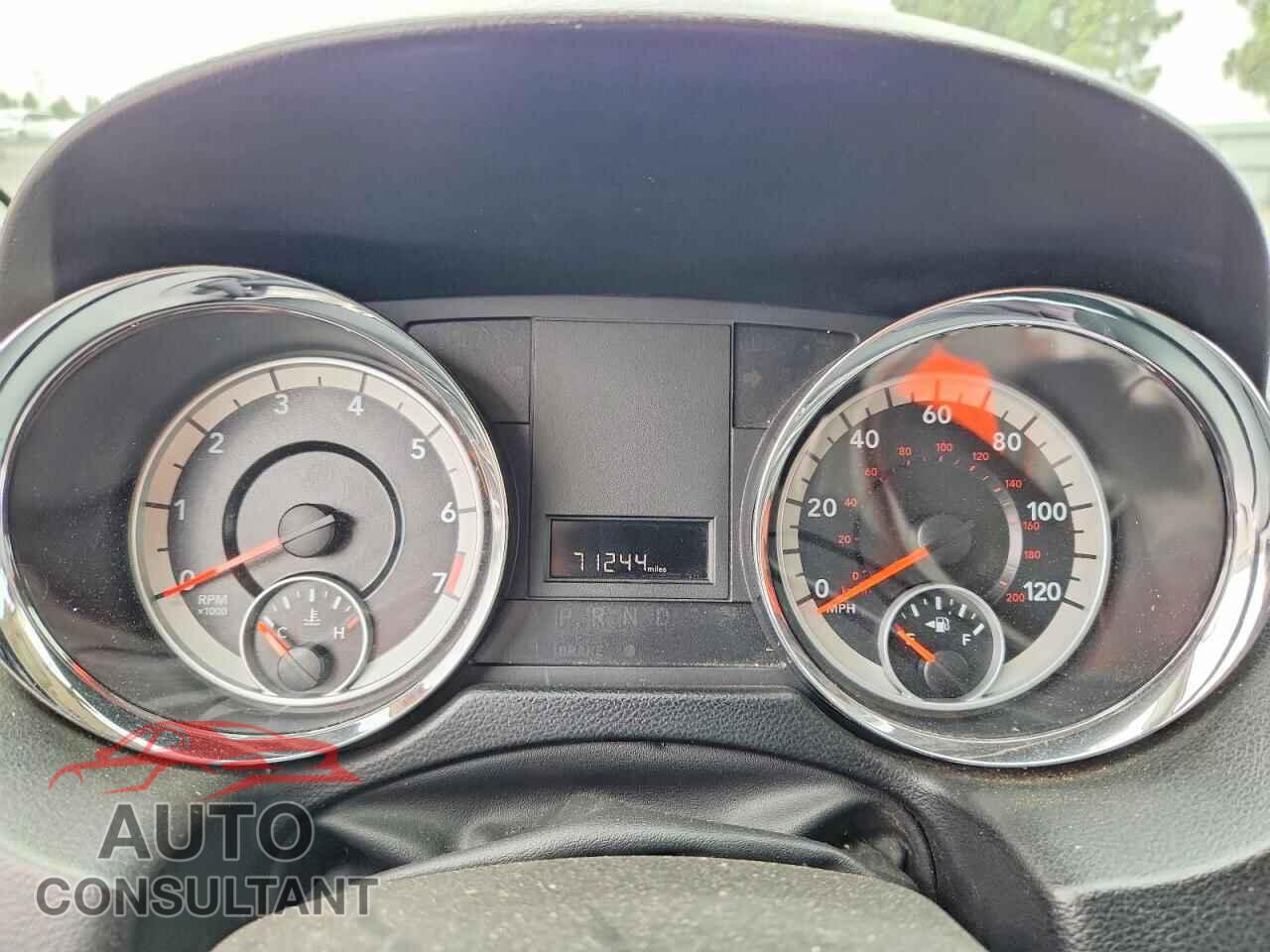 DODGE CARAVAN 2012 - 2C4RDGBG9CR398429
