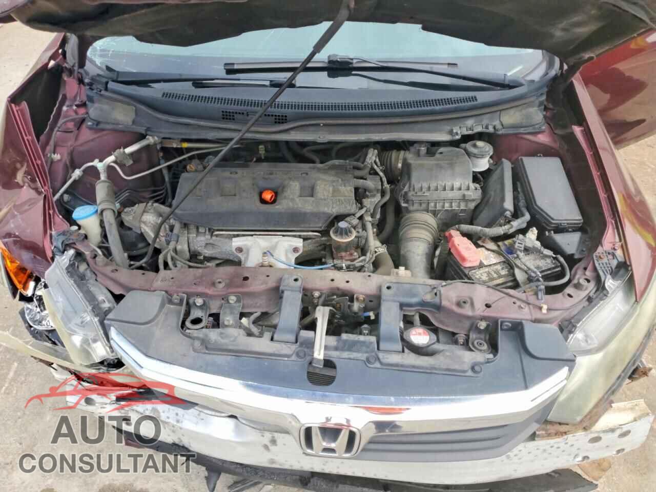 HONDA CIVIC 2012 - 19XFB2F56CE064333