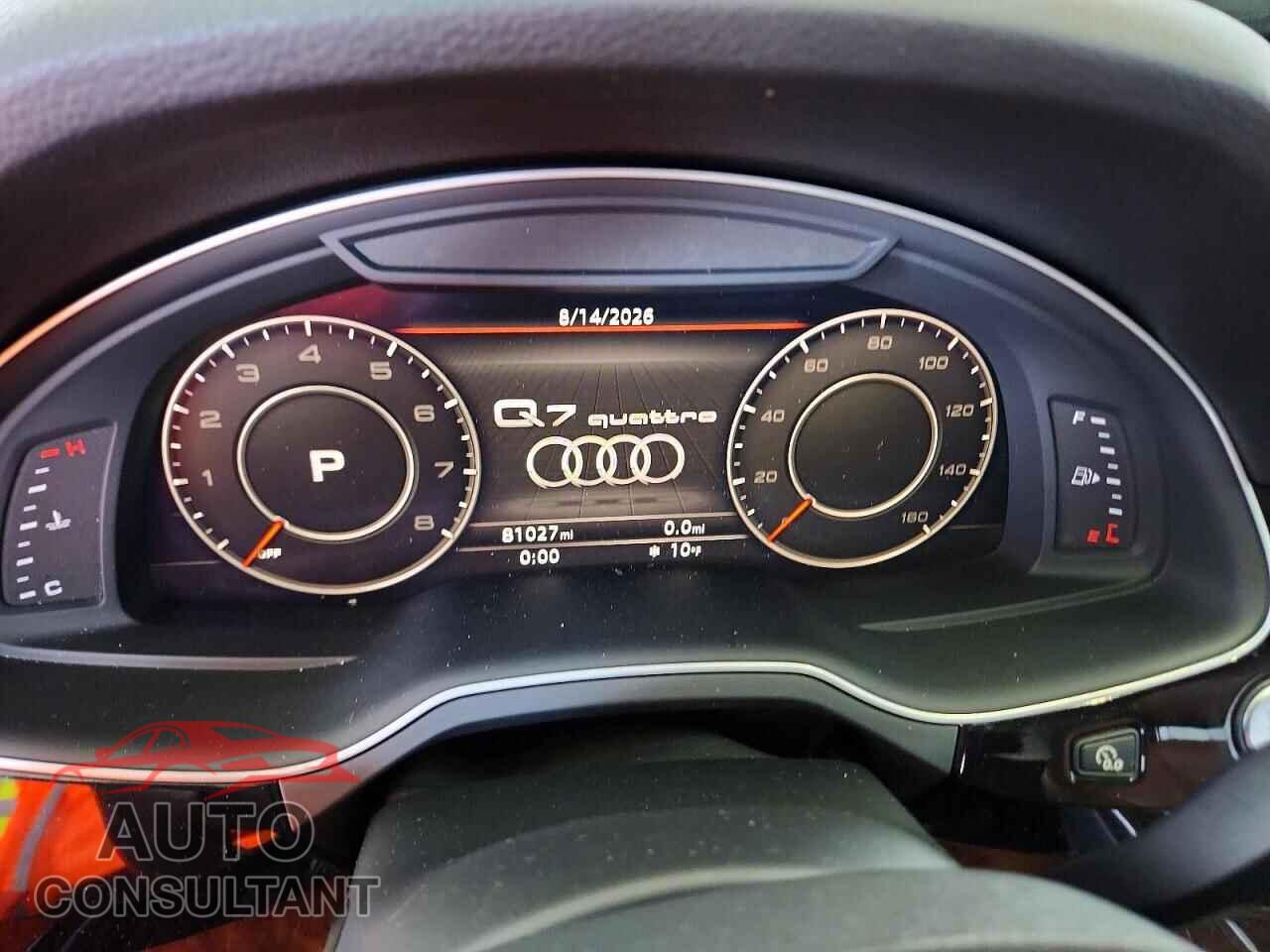AUDI Q7 2018 - WA1VAAF74JD006207