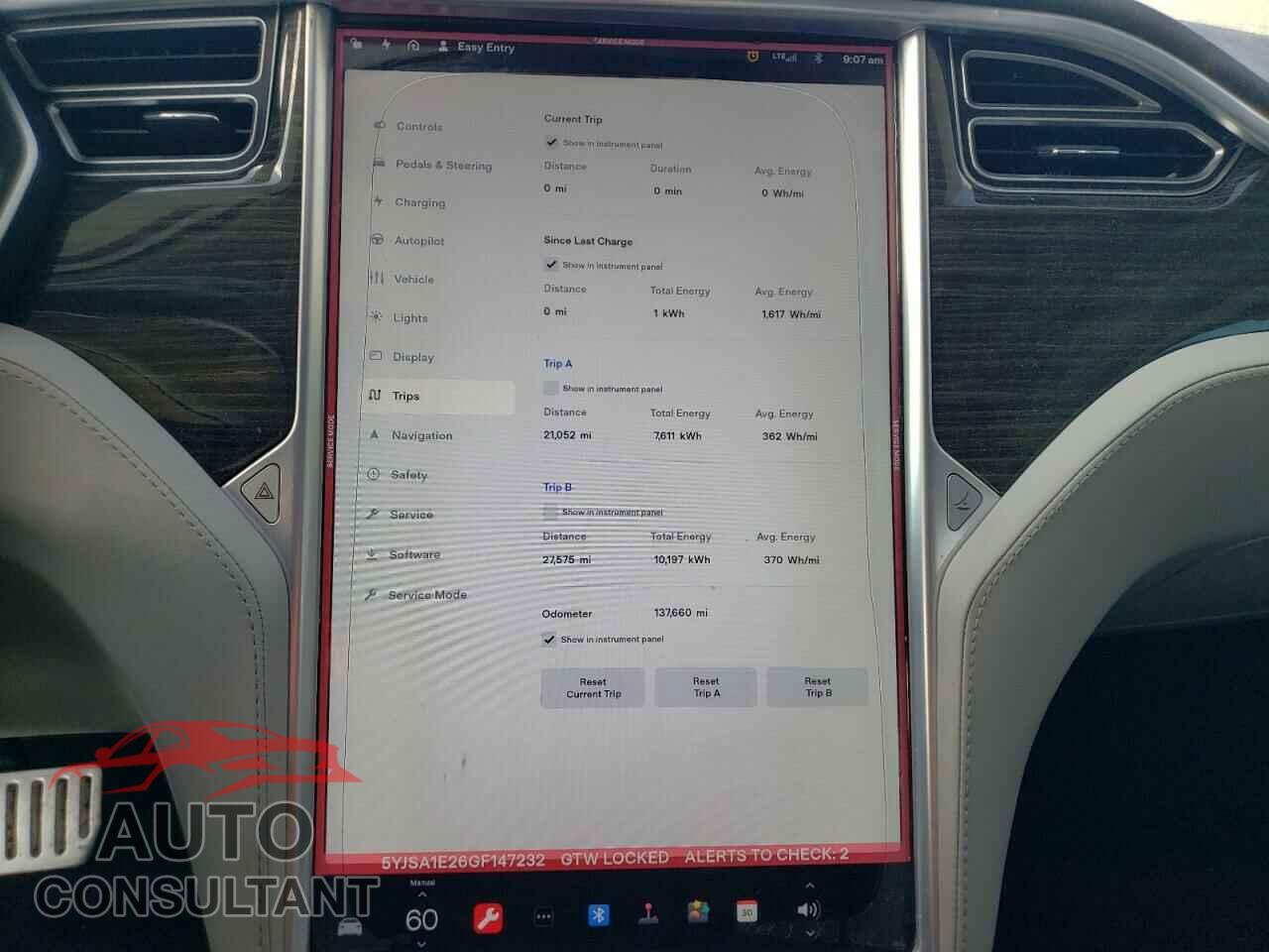 TESLA MODEL S 2016 - 5YJSA1E26GF147232