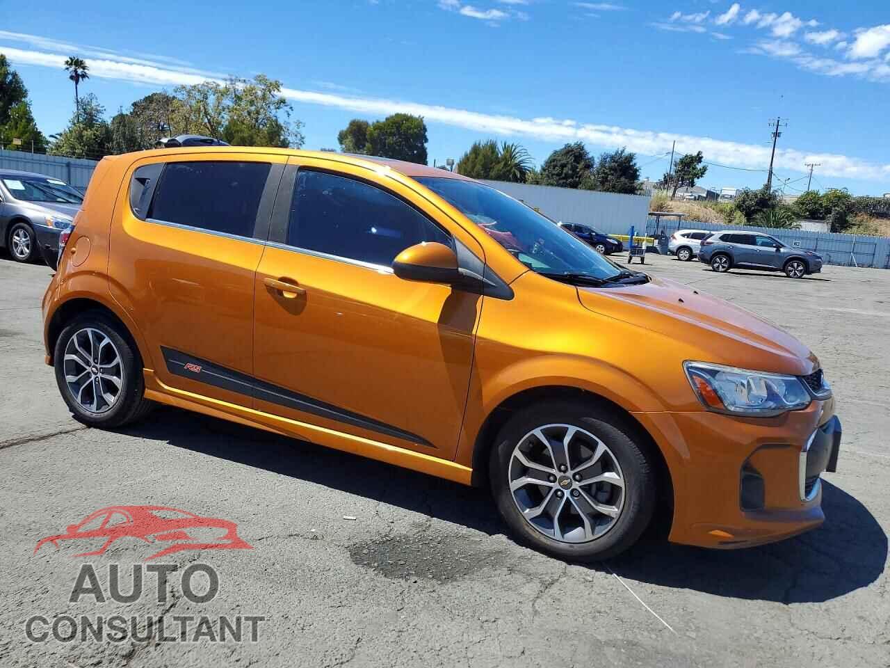 CHEVROLET SONIC 2017 - 1G1JD6SB7H4117145