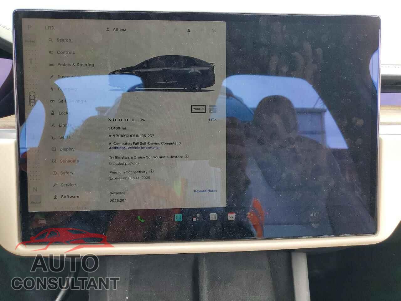 TESLA MODEL X 2022 - 7SAXCDE51NF351237