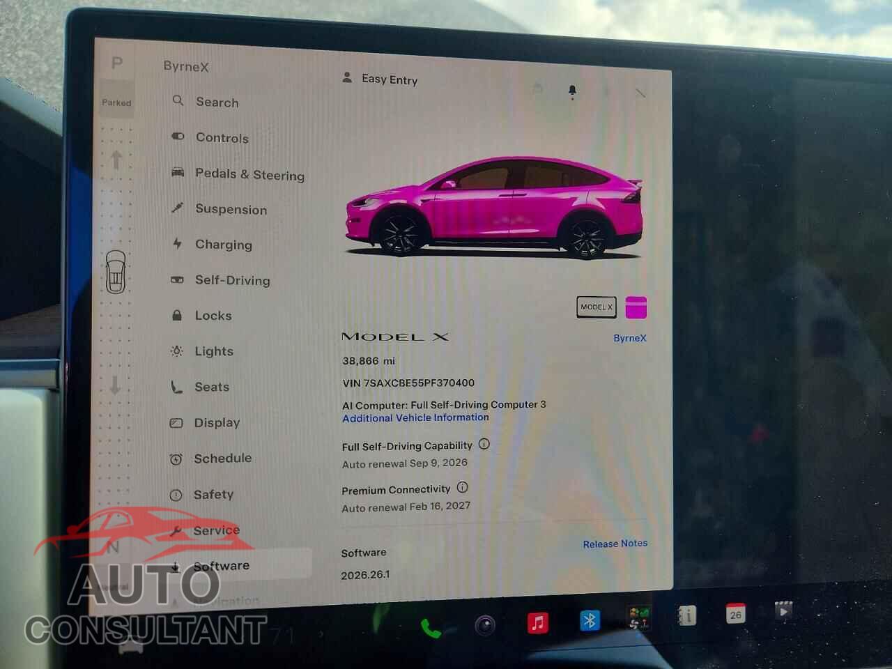 TESLA MODEL X 2023 - 7SAXCBE55PF370400