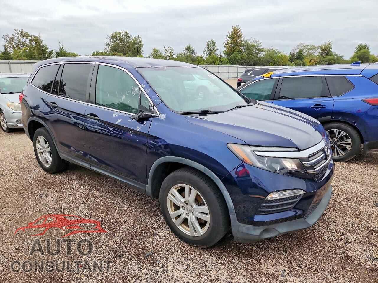 HONDA PILOT 2017 - 5FNYF6H12HB083719