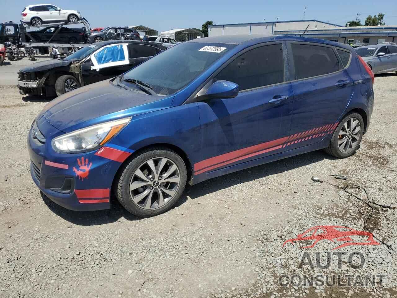 HYUNDAI ACCENT 2016 - KMHCT5AE9GU265557