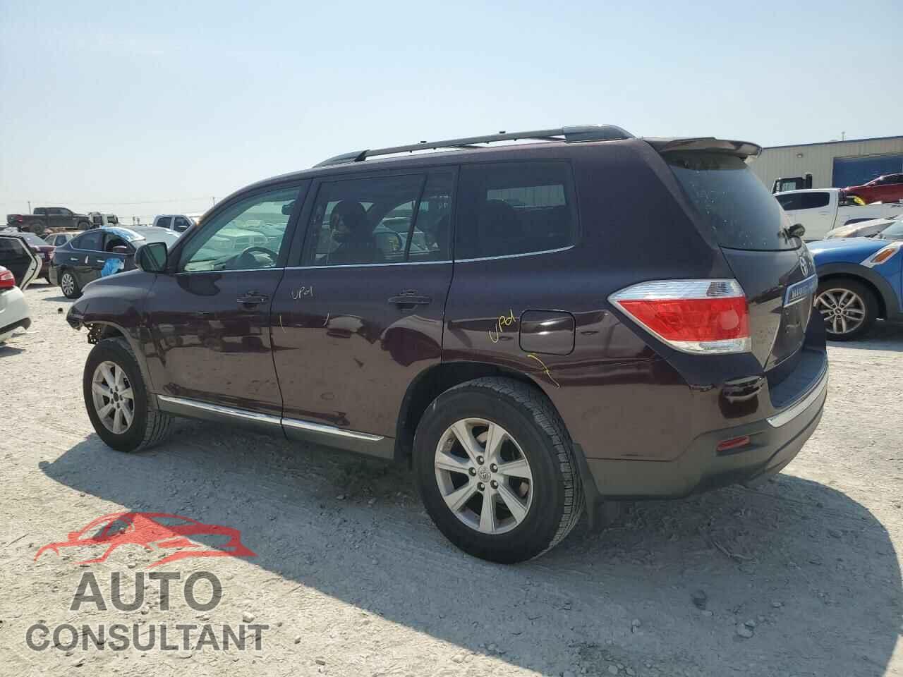 TOYOTA HIGHLANDER 2012 - 5TDZK3EH7CS088631