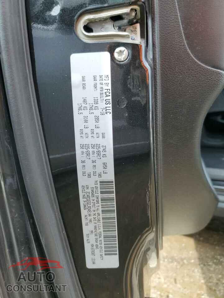 DODGE CARAVAN 2018 - 2C4RDGEG2JR345144