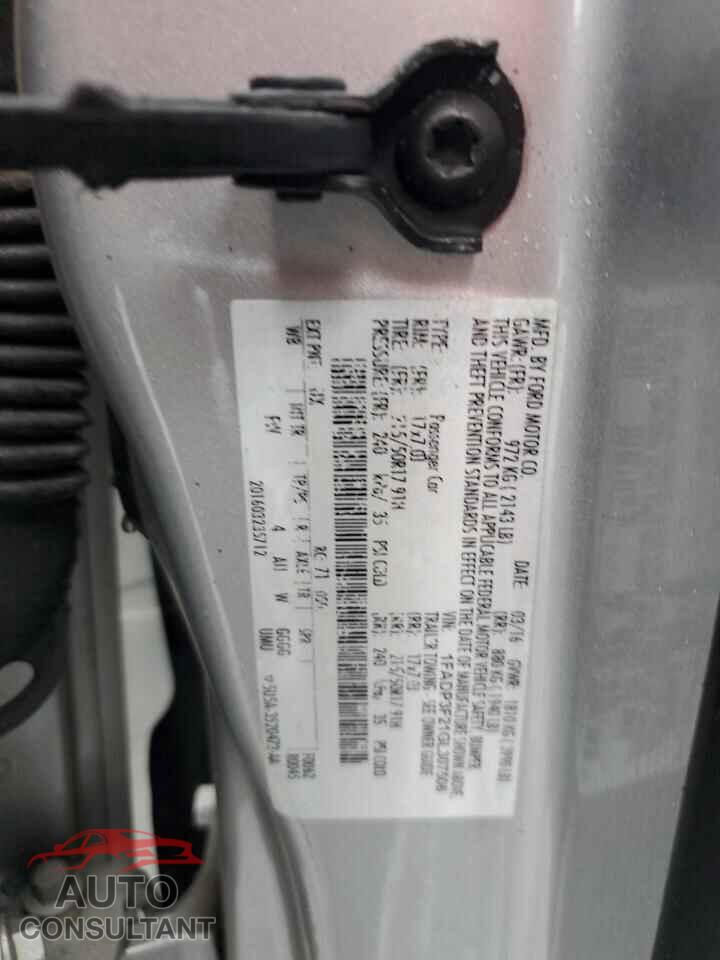 FORD FOCUS 2016 - 1FADP3F21GL307506