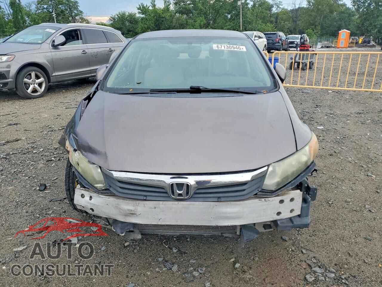 HONDA CIVIC 2012 - 19XFB2F52CE106593