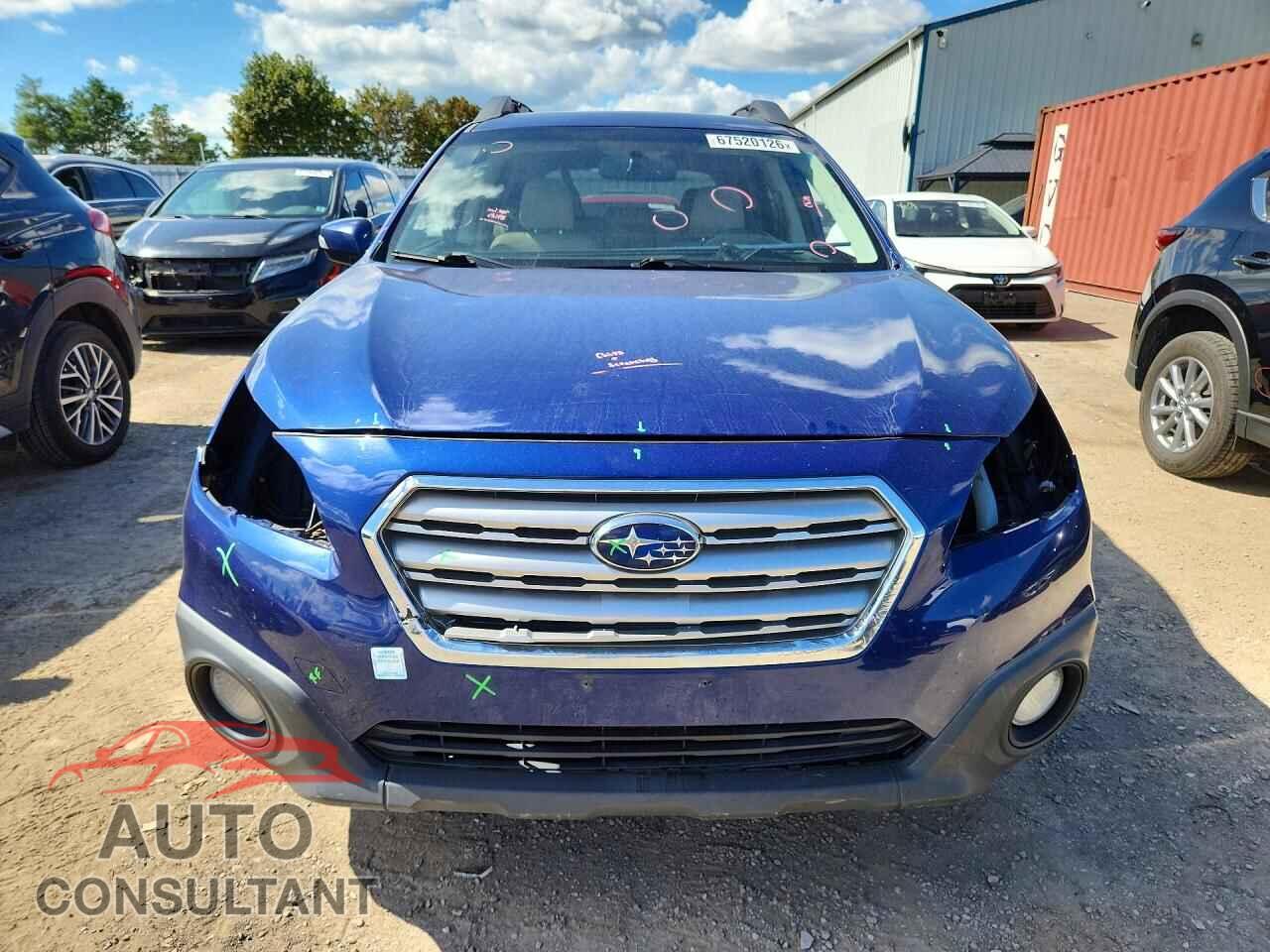 SUBARU OUTBACK 2015 - 4S4BSFLC2F3252458