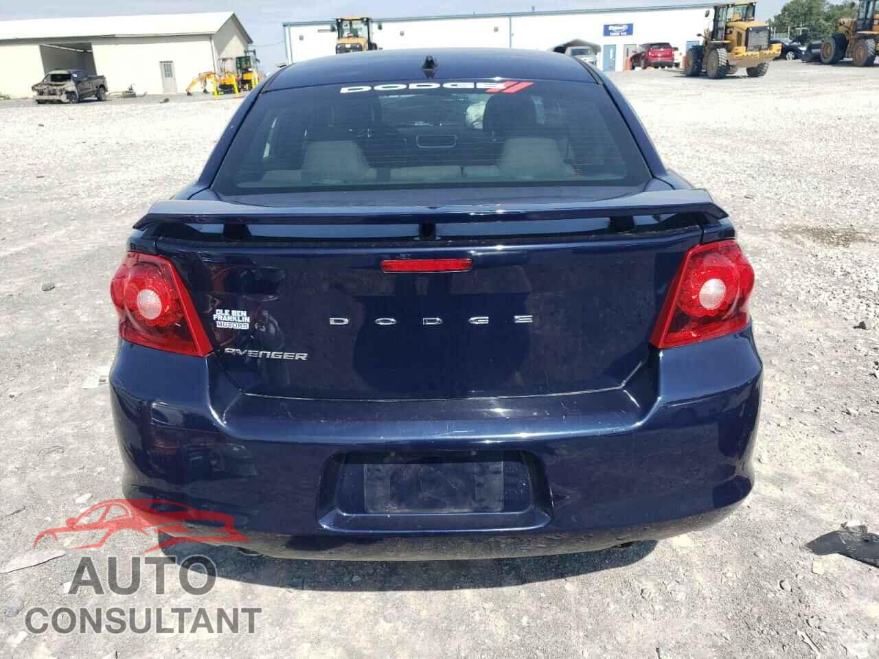 DODGE AVENGER 2013 - 1C3CDZAG3DN638192