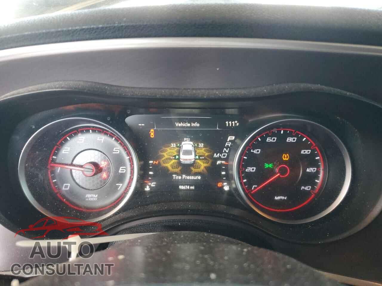 DODGE CHARGER 2019 - 2C3CDXBG7KH664643