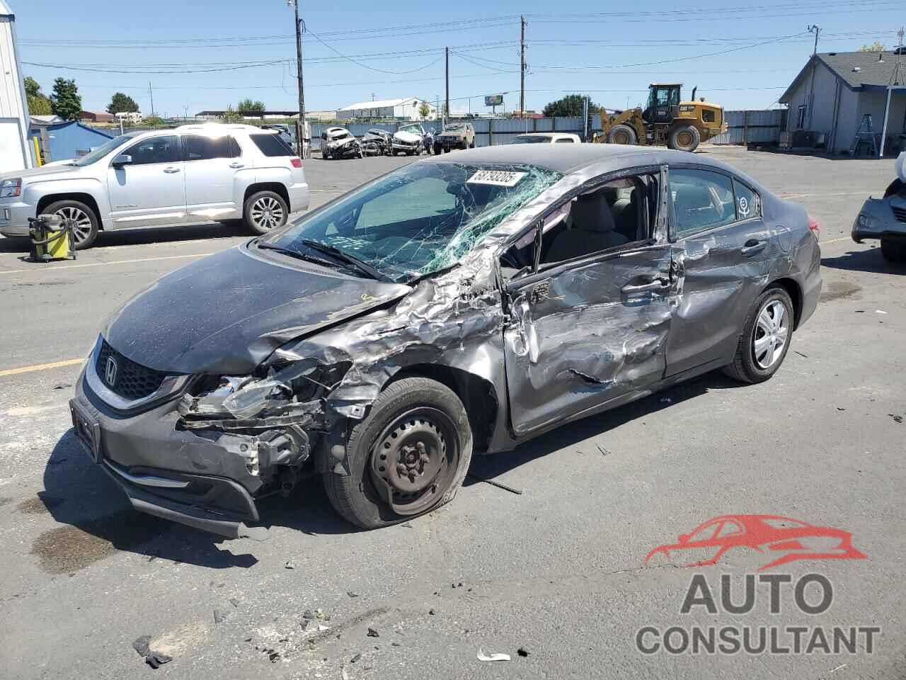 HONDA CIVIC 2013 - 2HGFB2F51DH602329