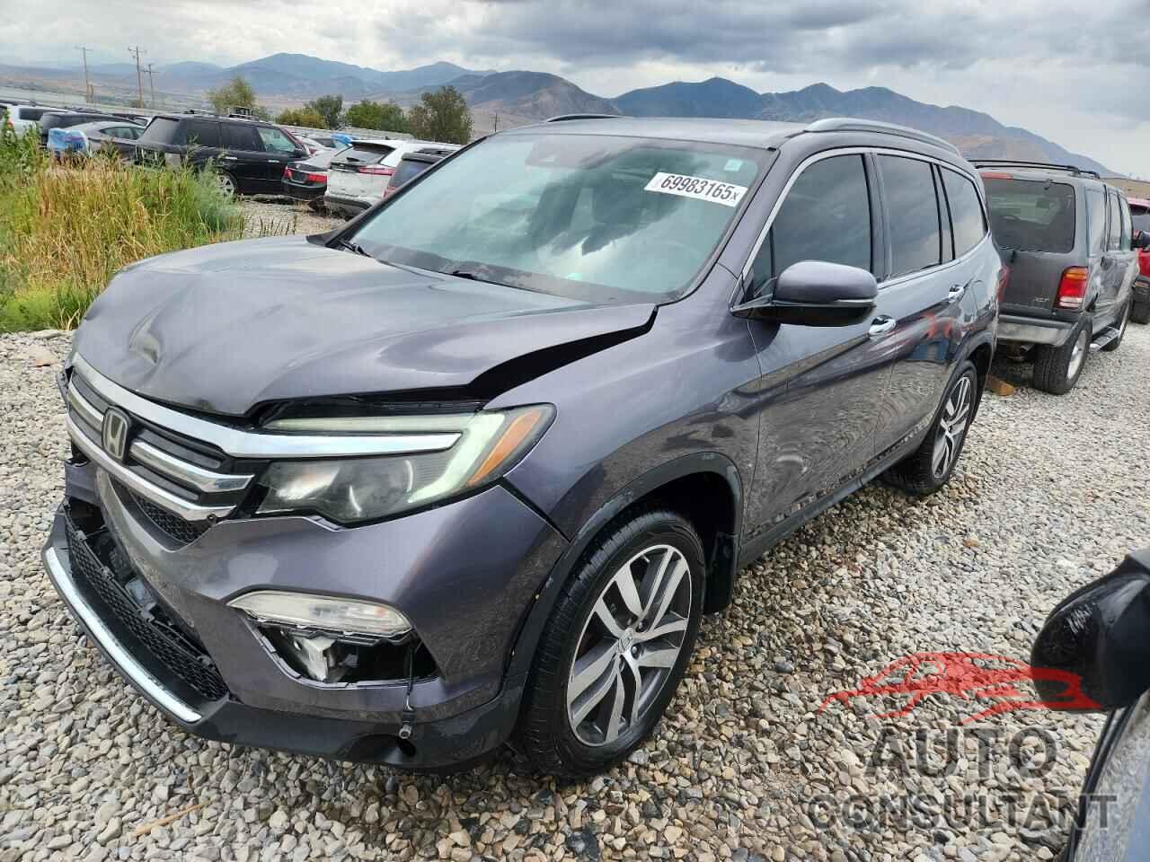 HONDA PILOT 2017 - 5FNYF6H90HB049168