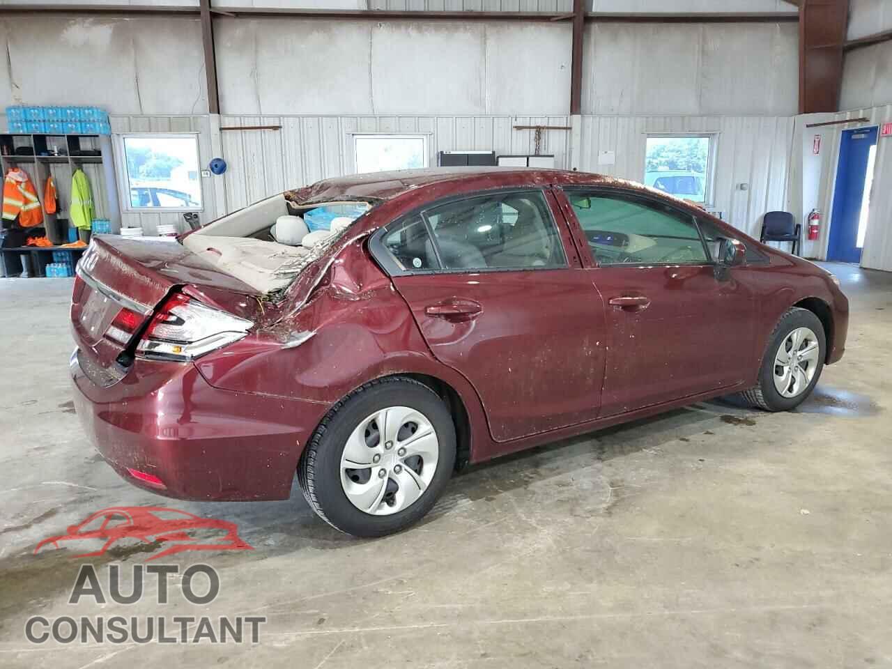 HONDA CIVIC 2014 - 2HGFB2F53EH507191